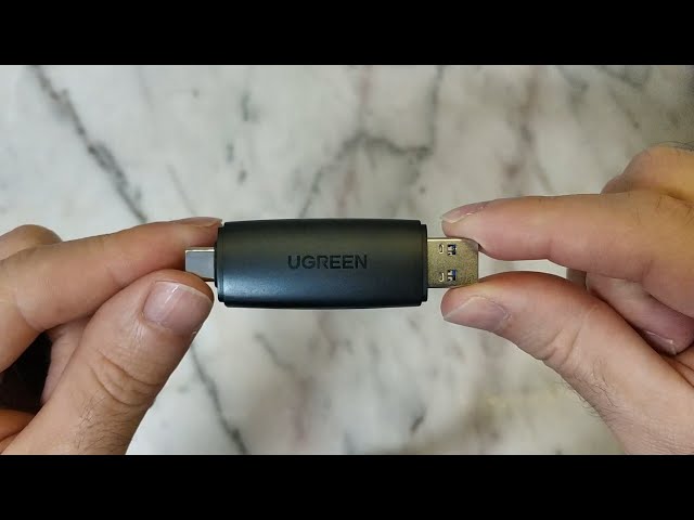 Vídeo relacionado con UGREEN USB 3.0 Lector de Tarjetas SD Micro SD CF MS Card Rearder Múltiple 4 en 1 Adaptador Tarjeta de Memoria Compact Flash 5 Gbps Compatible con Windows 11 10 Vista XP Linux macOS etc