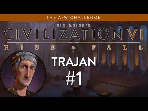 Let's Play Civilization 6: Rise and Fall - Deity - Re-Roaming part 1