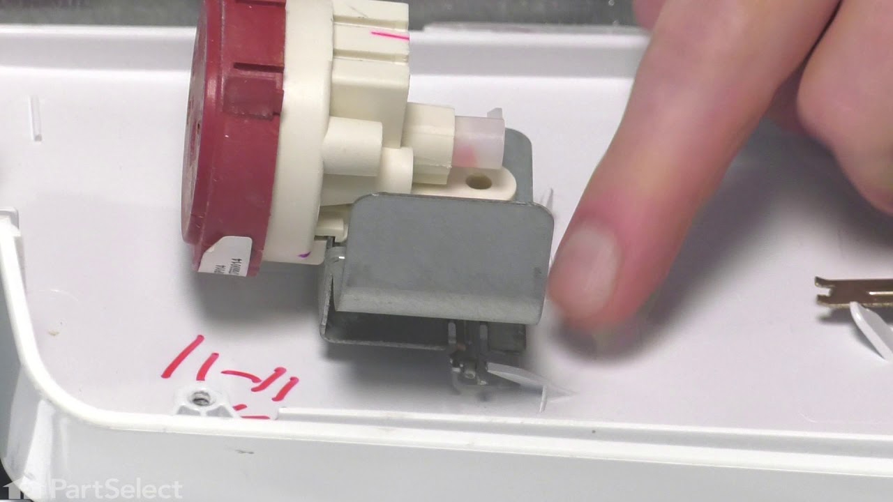 Official GE WH12X10476 Water Level Pressure Switch