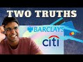 2 Unfortunate Truths You Need to Know | Citibank and Barclays Credit Cards