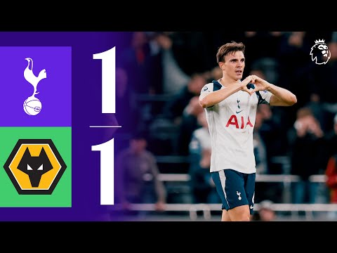 Tottenham Hotspur 1-1 Wolverhampton Wanderers | Premier League Highlights 📺