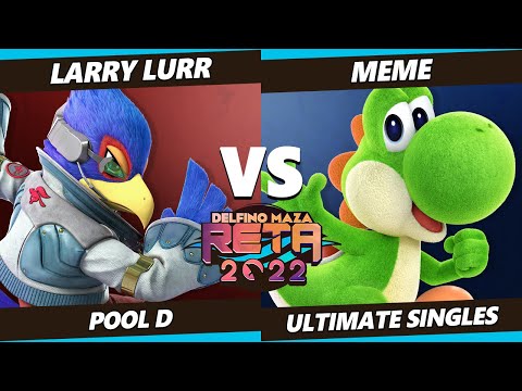 RETA 2022 - Meme (Yoshi) Vs. Larry Lurr (Falco) SSBU Ultimate Tournament