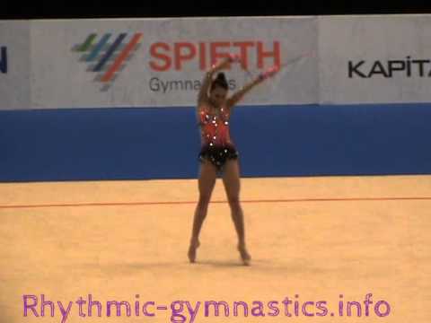 Natalia Garcia clubs mazas Campeonato de Europa Viena 2013