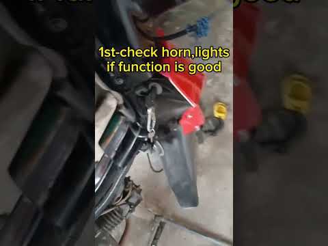 how to know if battery is dead or have grounded #motorcycle #toturials #ytshorts #shorts #short