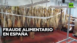 Incautan 1.800 piezas de jamón en una operación contra el fraude alimentario en España