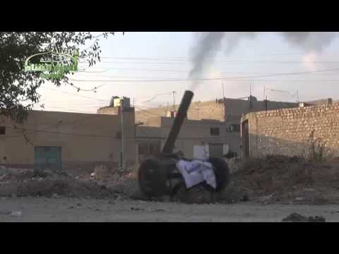 استهداف تجمع لقوات النظام بقذائف الهاون في مبنى المواصلات في مدينة حلب