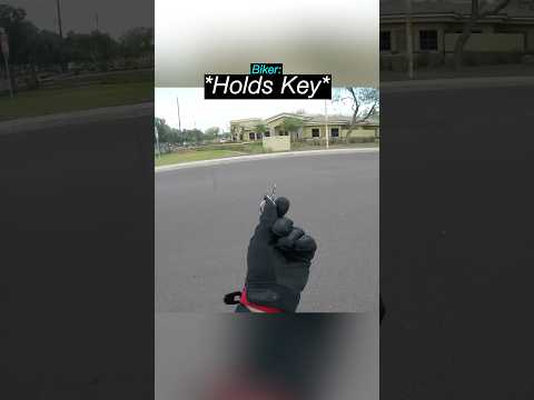 Biker Does WHEELIE In Front Of COP 👮 😳 @DirtBikeDyl