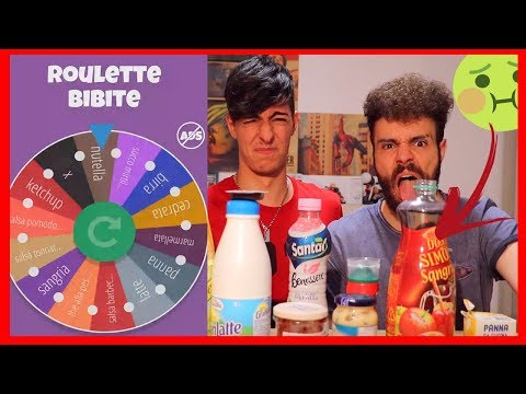 😱 LA RUOTA DELLE BIBITE - PROVA A *NON VOMITARE* | THEPEPIYOS
