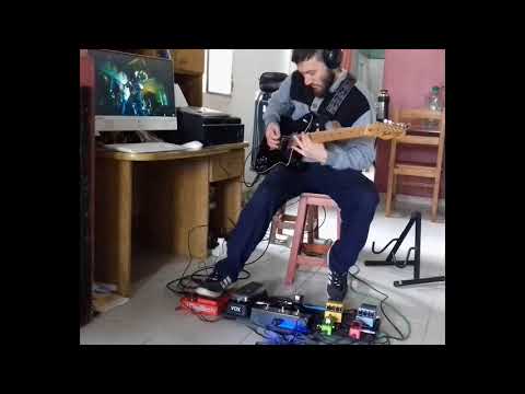 Audioslave - Like a stone (guitar solo cover)