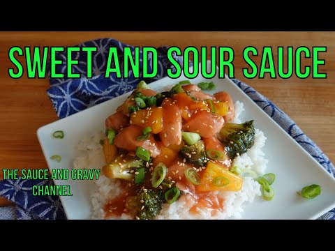 Sweet and Sour Sauce | Sweet and Sour Sauce Chicken Pork or Shrimp | Homemade Sweet and Sour Sauce