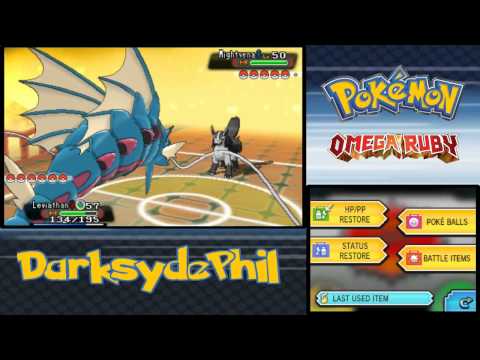 Pokemon Omega Ruby playthrough pt101 - Elite Four Sidney: Dark Type!