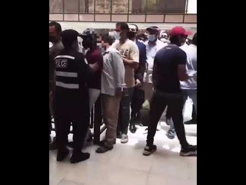 Kuwait PoliceMan Who Assaulted Expat in a Mall Detained