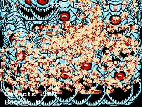 The Guardian Legend remake test Boss "Blue Fish"