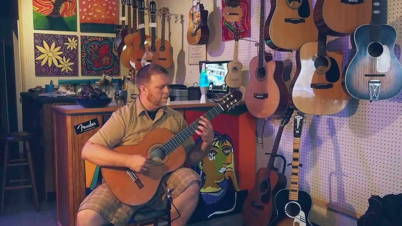 Guitar performance video
