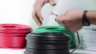 Cable unipolar Calibre 10