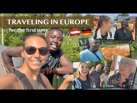 Isaya saw Stefanie's family for the first time - Europe Traveling - Germany and Austria - Vienna