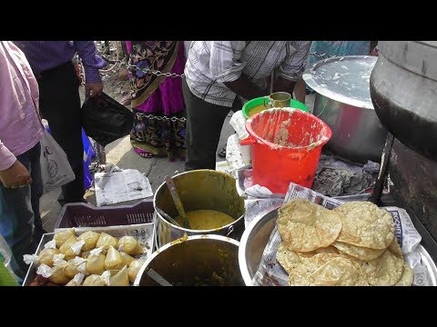 Busy South Indian Street Food Shop Exactly Opposite CMC Vellore Tamil Nadu Video