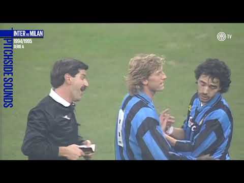 Milan - Inter (Serie A 1994-1995) Baresi, Berti, Donadoni, Boban, Maldini, Fontolan, Pagliuca, Jonk