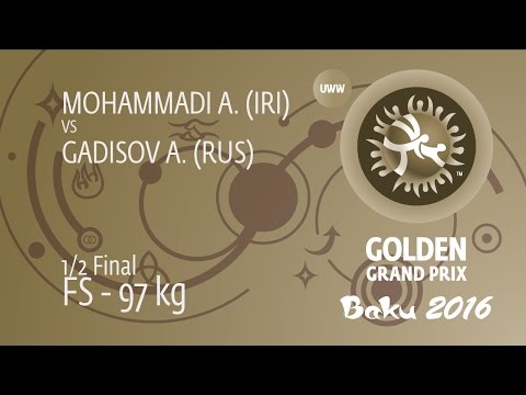 1/2 FS - 97 kg: A. GADISOV (RUS) df. A. MOHAMMADI (IRI), 6-0