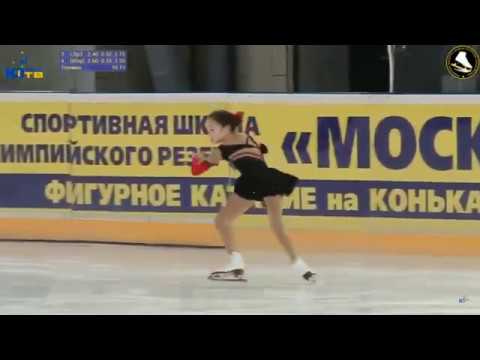 Elizaveta Kulikova(2008)，SP，2019.01.18 For prizes of Kudryavtsev