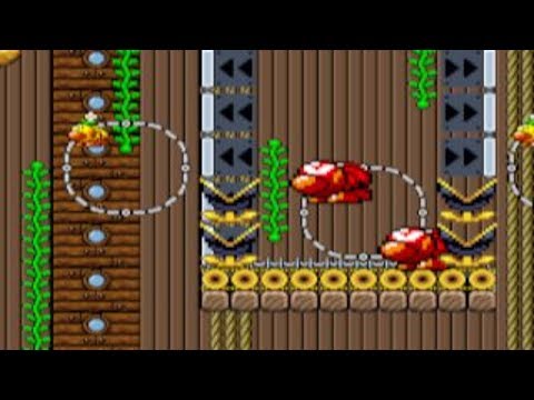 Wiggler's Aloft Loft by BlackRain - SUPER MARIO MAKER - NO COMMENTARY 1az