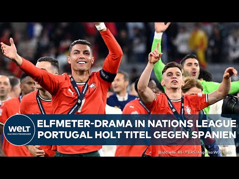NATIONS LEAGUE: Elfmeter-Krimi! Portugal siegt gegen Spanien! Tränen bei Ronaldo