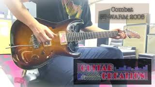 Video thumbnail for Combat ST WARM Set-Neck 2006年製【Sunburst】~Killer Flame Maple Arch Top~ 3.33kg by Guitar Creation