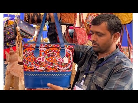 Kutch leather embroidered collection