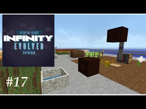 FTB Infinity Evolved Skyblock - Automated Endoflame and Golden Bag of Holding Ep17
