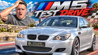 M5 E60 TEST DRIVE 😨