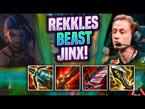 REKKLES IS A BEAST WITH JINX! - KC Rekkles Plays Jinx ADC vs Jhin! | Preseason 2022