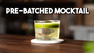 How to make a milk washed base for your mocktail, low abv and full proof cocktails