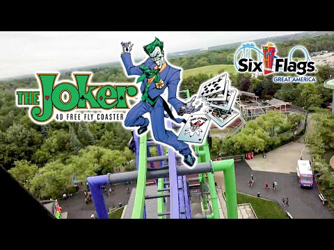 On-ride point of view of Joker