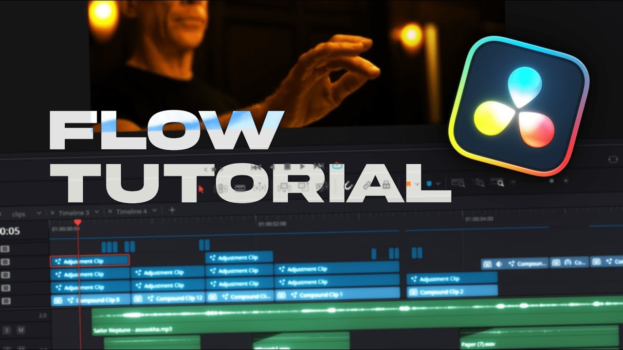 The Beginner Flow Edit Tutorial | Davinci Resolve  *Project File in desc*