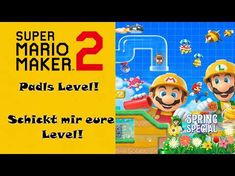 Super Mario Maker 2! Zuschauer Level! Schickt mir eure Level! Spring Special! (Leon)