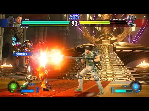 Marvel VS Capcom Infinte - Nemesis & Chris VS Ultron Sigma