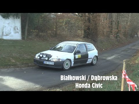 6 Runda RPŚ 2018 - Hażlach - Sebastian Białkowski / Anita Dąbrowska - Honda Civic