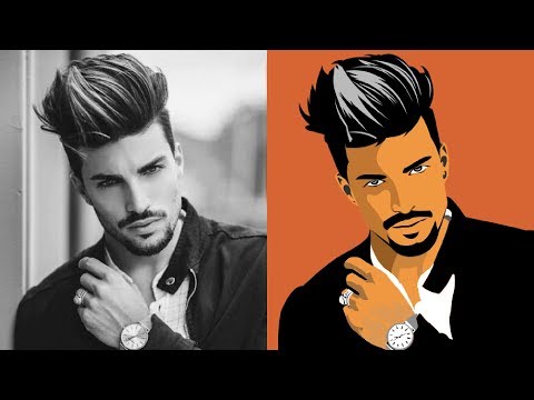 Photoshop.How to Create Vector ART with Pen Tool in Photoshop. iLLPhoCorPhics