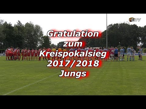 JSG Sehnde/​Ilten vs. TuS Ricklingen - Pokalfinale vom 16.06.18 um 15:00 Uhr - Kreispokalsiegesfeier