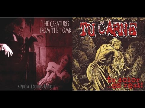 THE CREATURES FROM THE TOMB - Master Of The Black Art (from split CD w. TU CARNE) Rotten Roll Rex