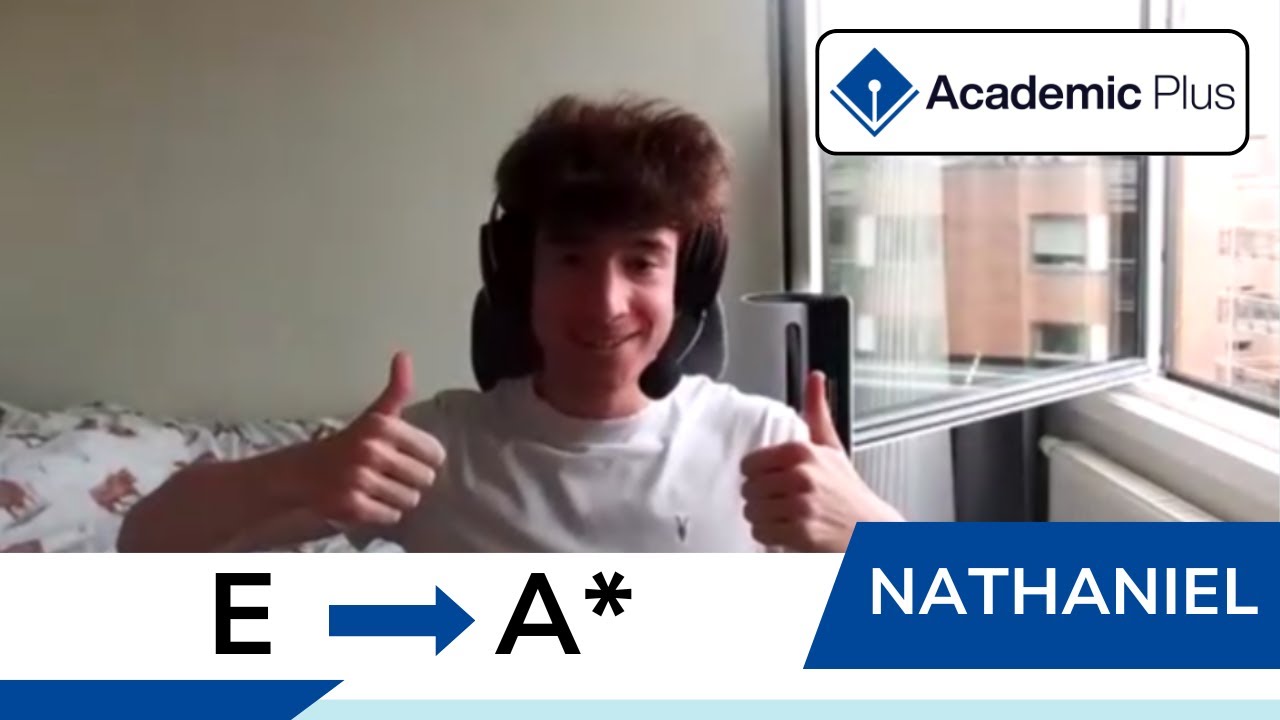 Nathaniel, A-Level Business student, video testimonial