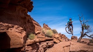 Following Kyle Mears down the most brutally technical section of trail in Moab.
