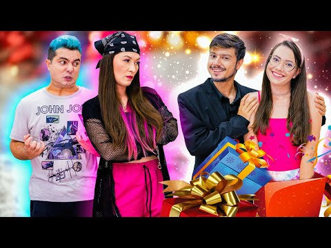 NATAL COM A PRIMA CHATA DO WIIZINHO E FRANZINHA  !  - Família Malouca EP 11 ( WebSérie Maloucos )