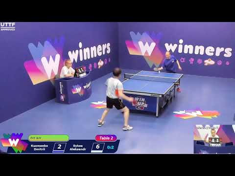 WINners CUP table 2  14.10 Kuzmenko Dmitrii - Syksa Aleksandr  19:15