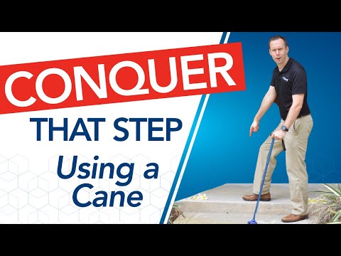 How To Go Up and Down a Curb Using a Cane
