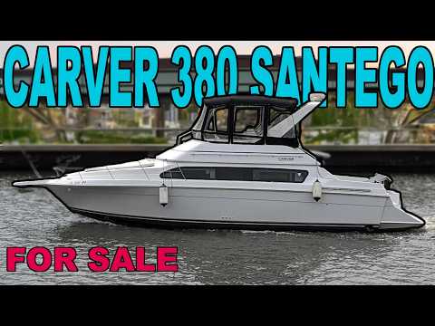2001 Carver 380 Santego SE Recovery Room Video