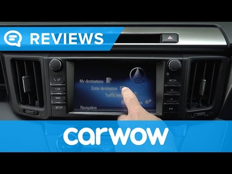 Toyota RAV4 2017 SUV infotainment and interior review | Mat Watson Reviews