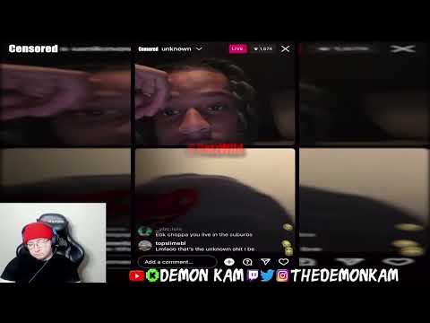 Demon Kam Reacts to C Blu Goes Live With OGz & Asks Them How Are They Sm*king Edot Around Sha Ek!😳