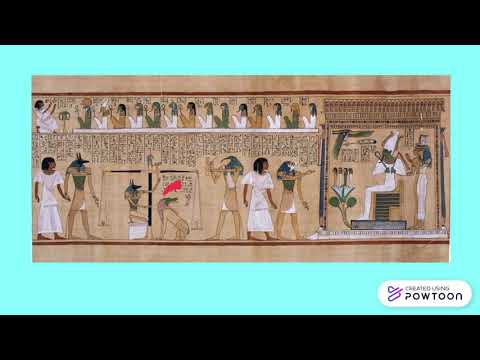 GLI EGIZIANI: LA PESATURA DEL CUORE