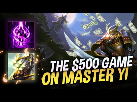 I WAS PAID $500 FOR THIS GAME OF MASTER YI - COWSEP